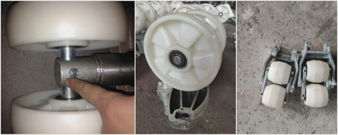 Pallet jack nylon wheels Pallet jack nylon wheels