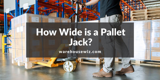 how wide is a standard pallet jack
