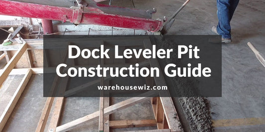 construction of dock leveler pit