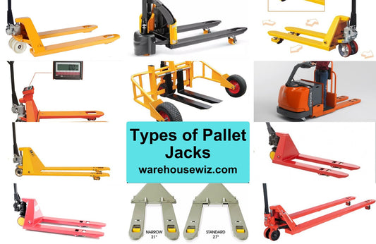 Types of Pallet Jacks Infographic