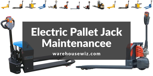 Electric pallet jack maintenance