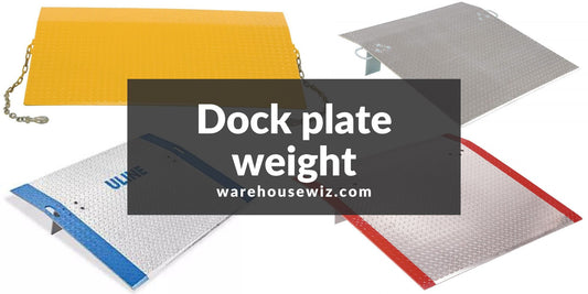 How much does a dock plate weigh?