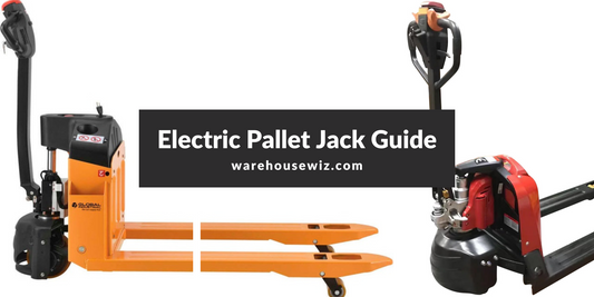 Electric pallet jack guide