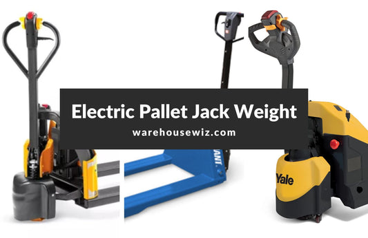 How much does an electric pallet jack weigh