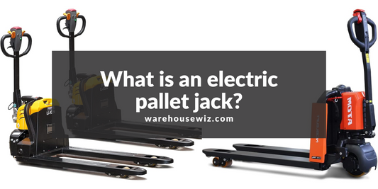 What is an electric pallet jack?