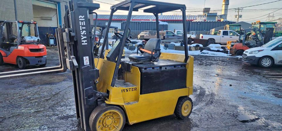 used hyster electric forklift 8000lbs capacity