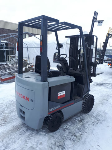 Well-maintained used Nissan forklift in Montreal