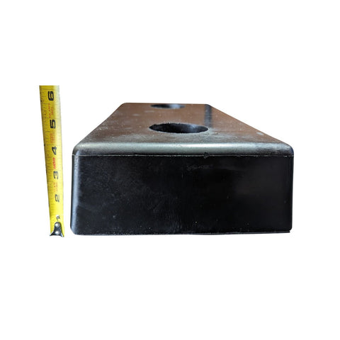 molded loading dock bumper 4" thickness