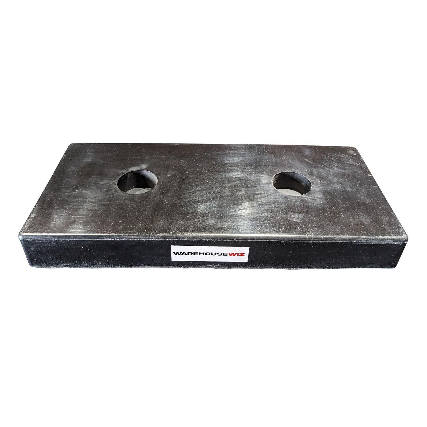 Molded dock bumper for warehouse use