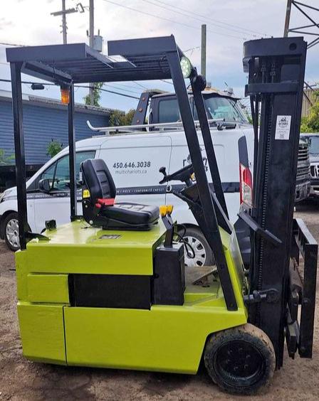 used clark electric forklift 3500lbs capacity