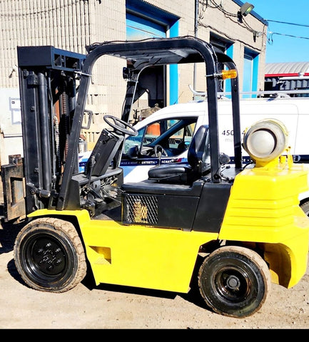 daewoo used propane forklift