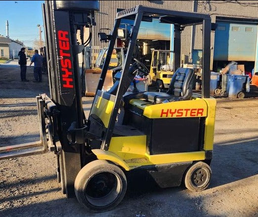 hyster e50xn used electric forklift