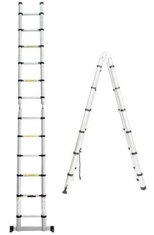 A-frame extended ladder