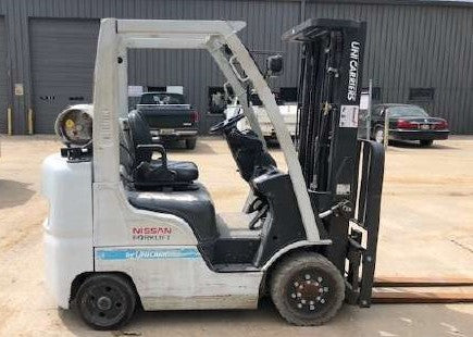 nissan used propane forklift 6000lbs capacity