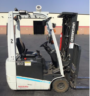 Nissan TX30 3-Wheel Used Electric Forklift - 3000lbs Capacity