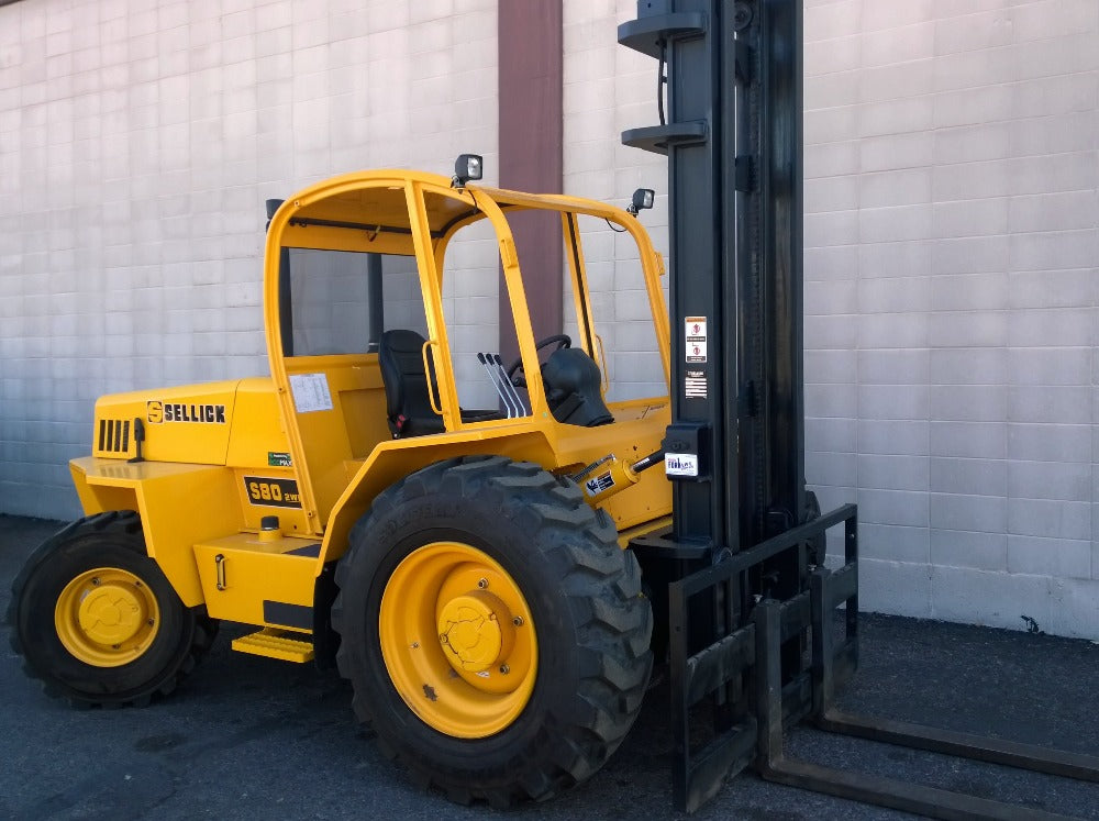 Sellick Telehandler Models Sellick S Series Rough Terrain Forklift - 6000-12000lbs Cap