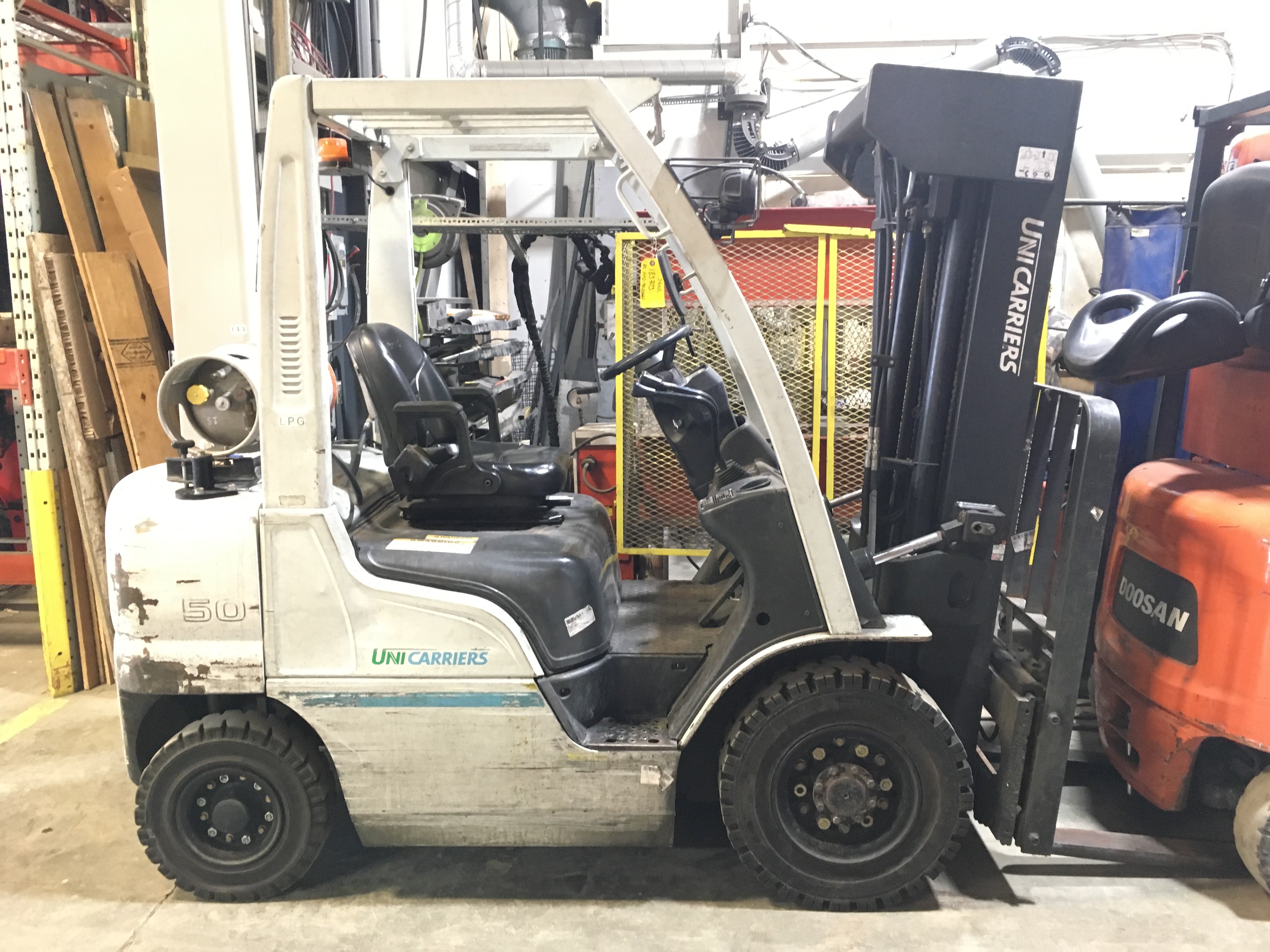 used propane forklift 5000lbs capacity