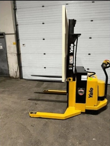 yale used electric walk behind forklift