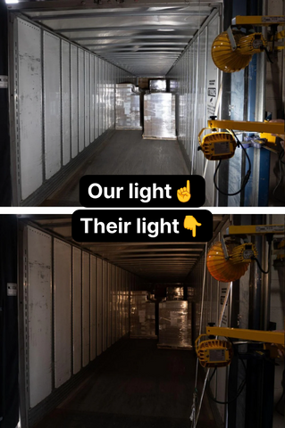Industrial LED Dock & Shop Light, 40" Adjustable Arm, Hardware Included, 5-Year Warranty