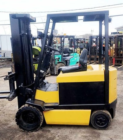 used yale electric forklift 5000lbs capacity