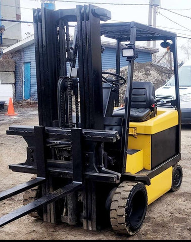 yale used electric forklift 5000lbs capacity