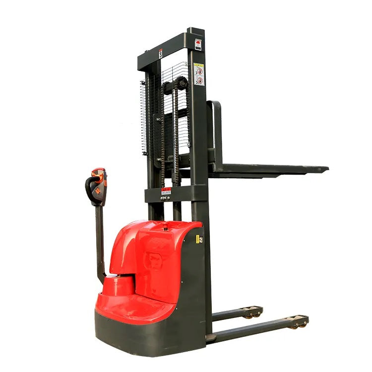 Electric warehouse stacker